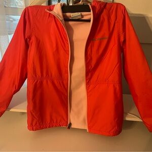 Columbia Kids Raincoat - Red and Pink